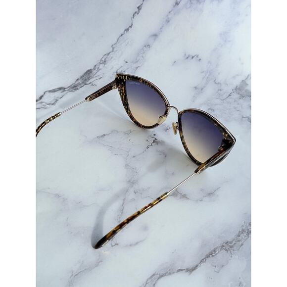 NEW Tom Ford FT0868 Anjelica Cat Eye Sunglasses Animal Print main image 7